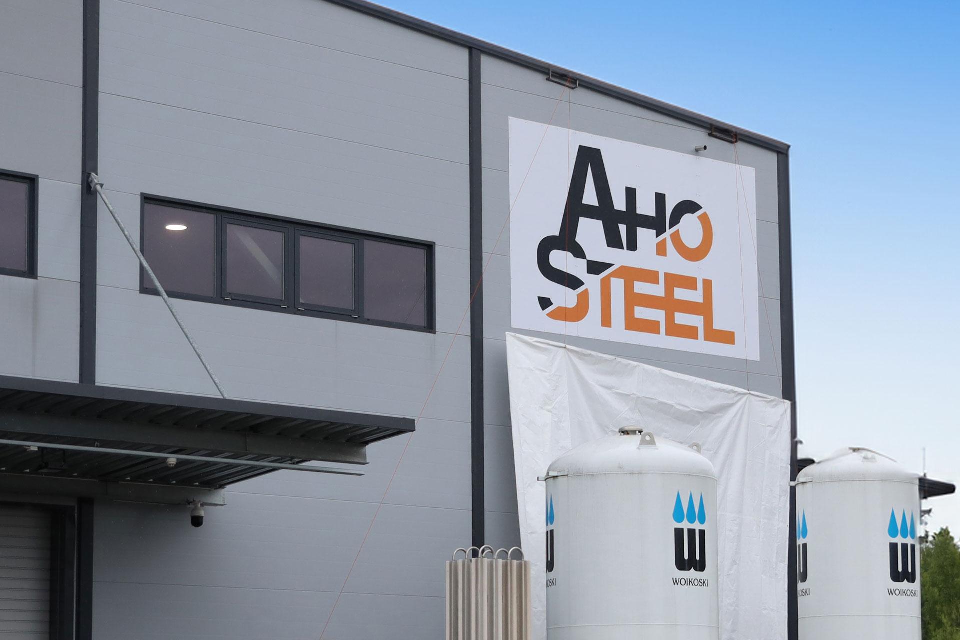 Ahosteel Oy:n tehdas Karkkilassa
